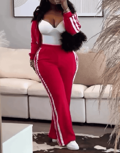 Stripe Casual 2pc Set