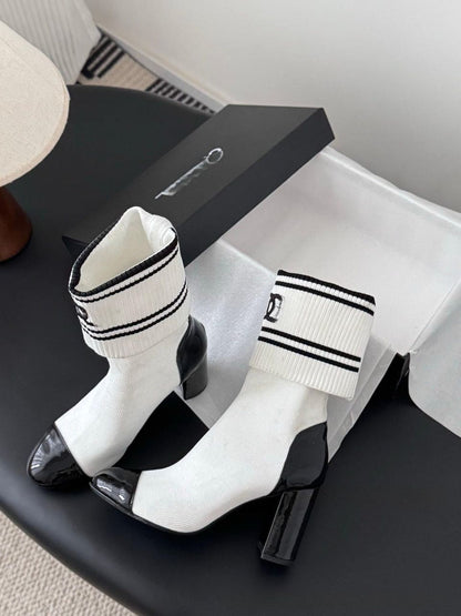 Double-C 80mm Ankle Boots