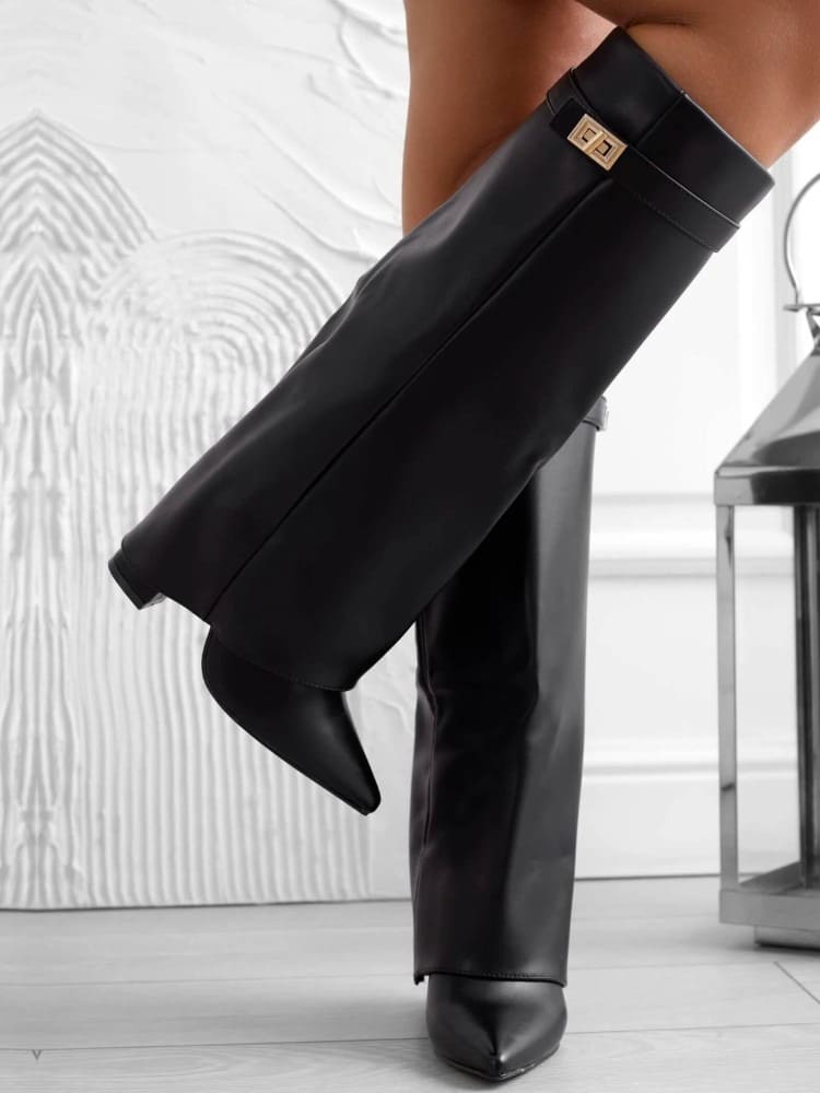 Black Heel Boots