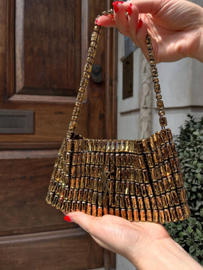 Stylish Mini Crystal Handbag