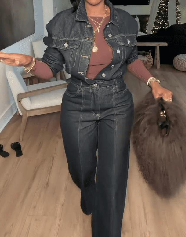 Denim Jumpsuit