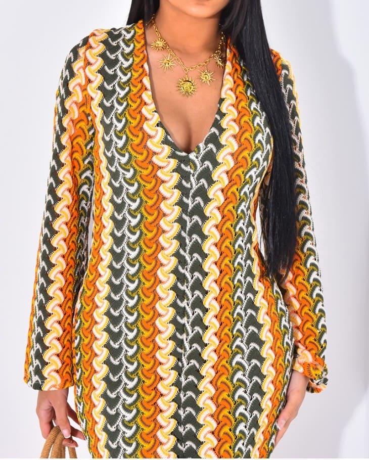 Crochet Maxi Dress
