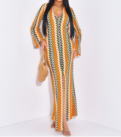 Crochet Maxi Dress