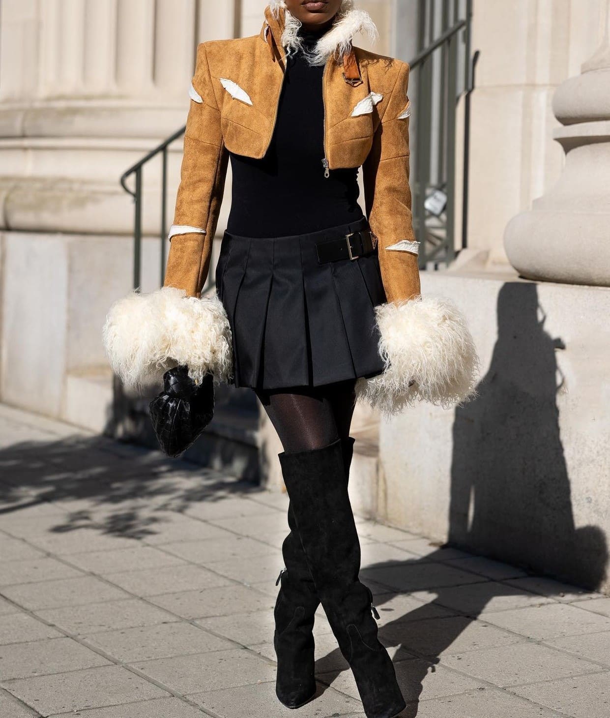 New versatile sherpa collar Jacket