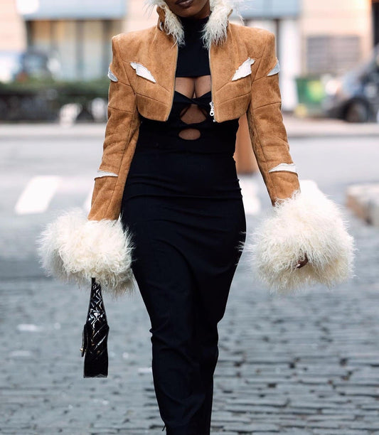 New versatile sherpa collar Jacket