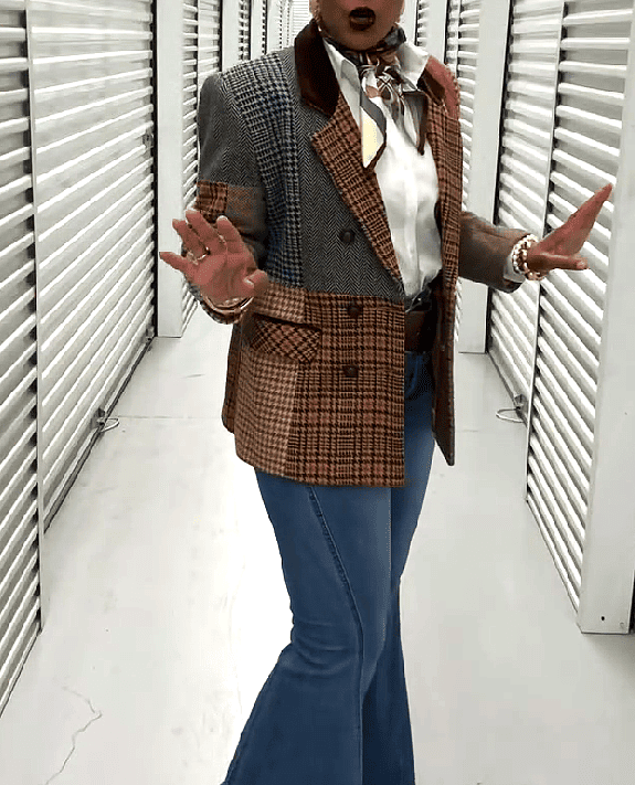 Retro Comfortable Wool Blazer