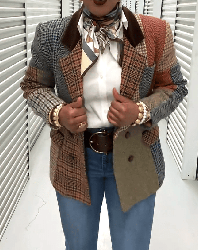 Retro Comfortable Wool Blazer