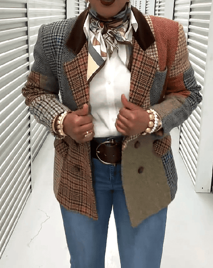 Retro Comfortable Wool Blazer