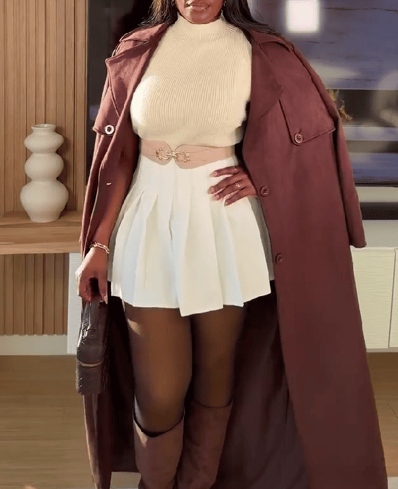 Longline Trench Coat