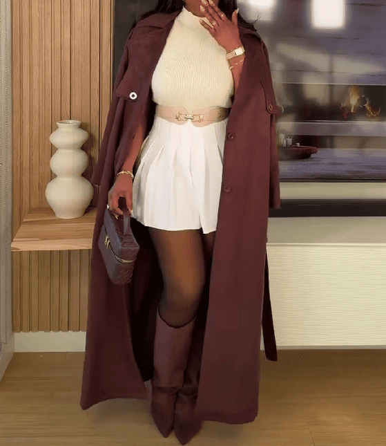 Longline Trench Coat