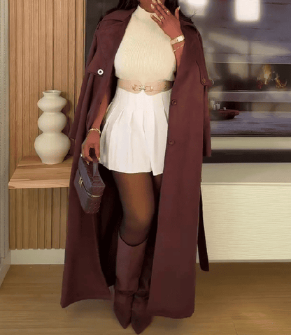 Longline Trench Coat
