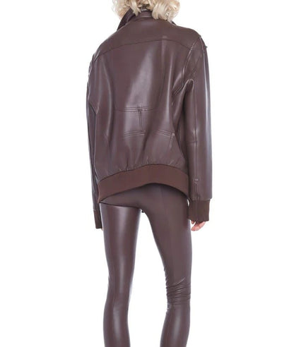 Oversized Moto Jacket