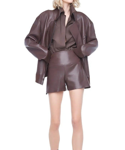 Oversized Moto Jacket