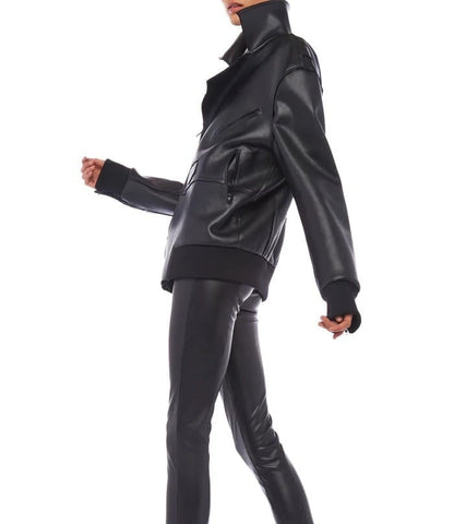 Oversized Moto Jacket