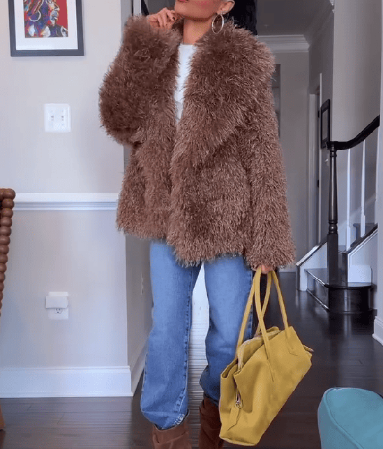 Women's Faux Fur Coat