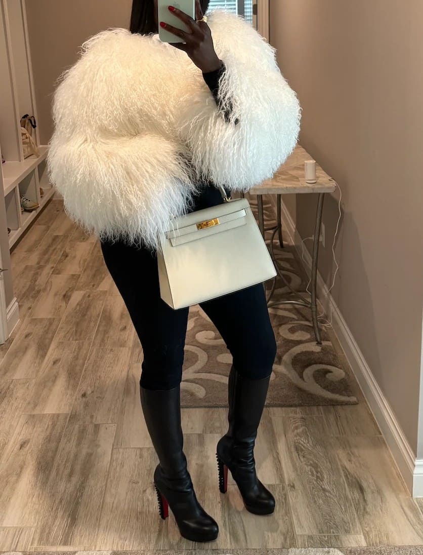 Cropped Mongolian Jacket