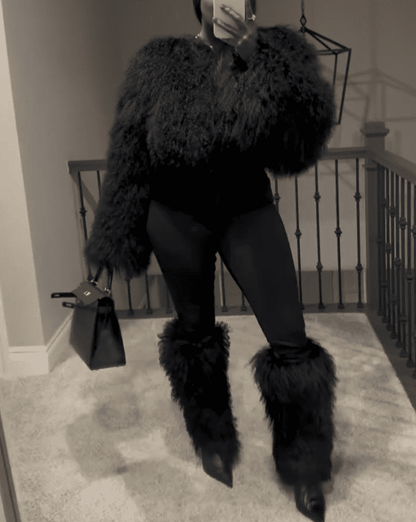 Cropped Mongolian Jacket