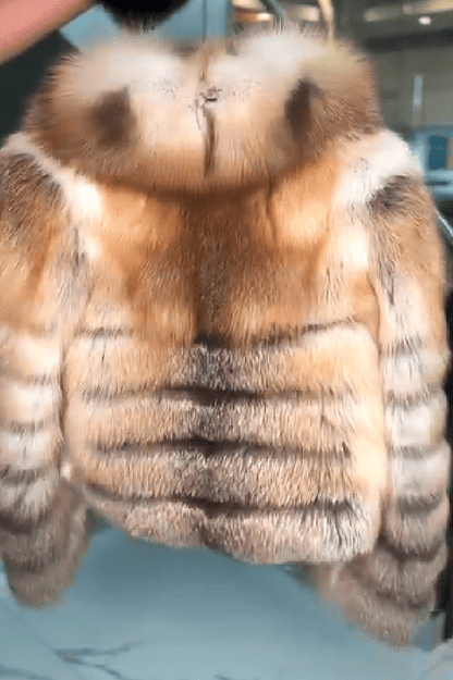 Luxury Fox Fur Jacket
