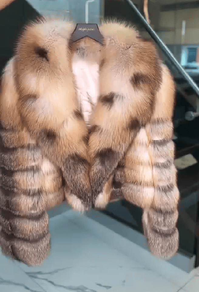 Luxury Fox Fur Jacket