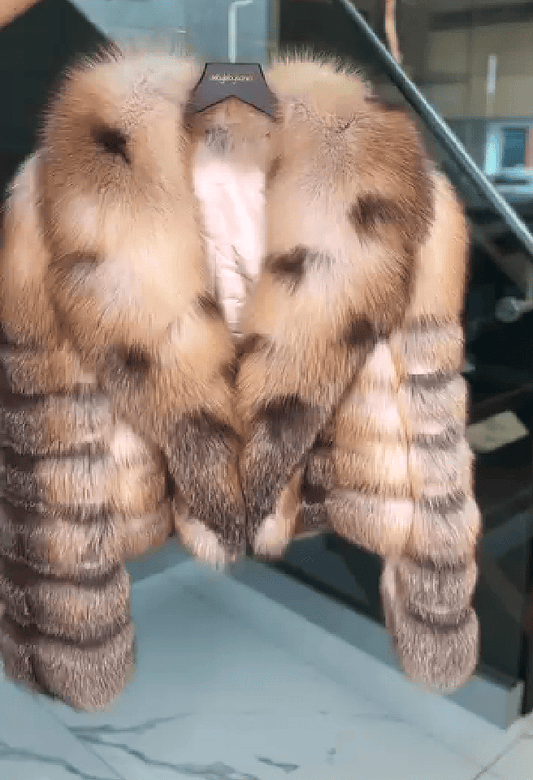 Luxury Fox Fur Jacket