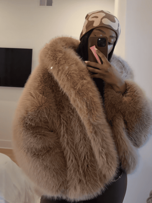 Luxury Faux Fur Short Coat
