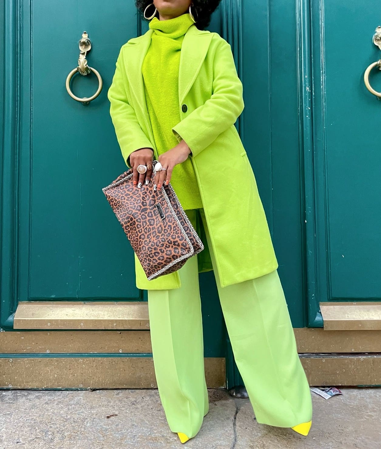 Wool Blend Slim Coat