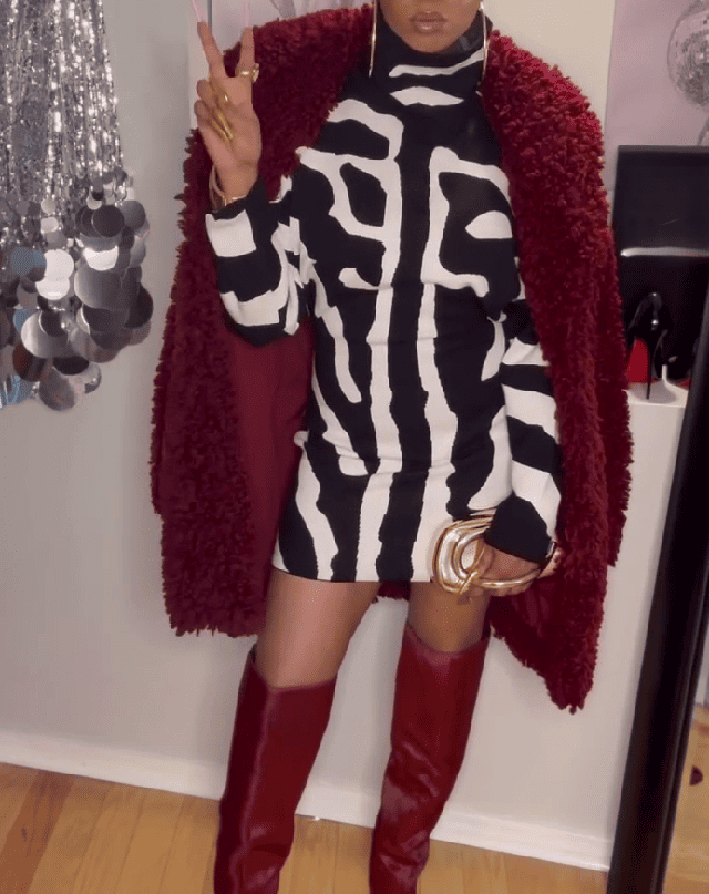 Faux Fur Coat