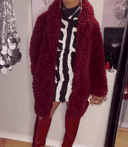 Faux Fur Coat