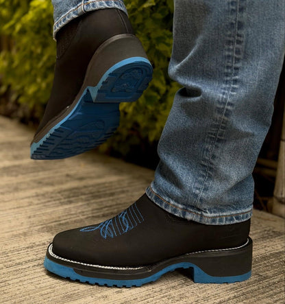 Men's Red-soled Ankle Boots