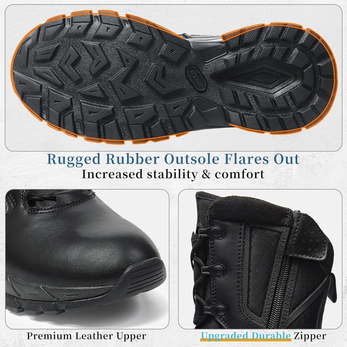 Men's Military Tactical Work Boots