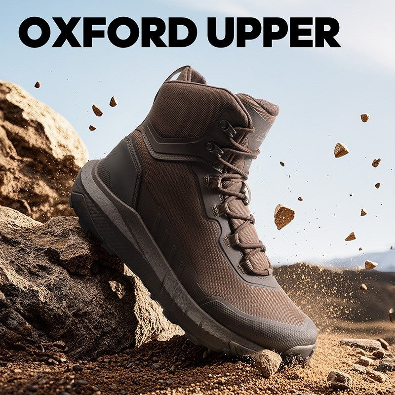 High-Top Army Boots