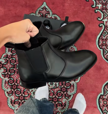 Leather Chelsea boots