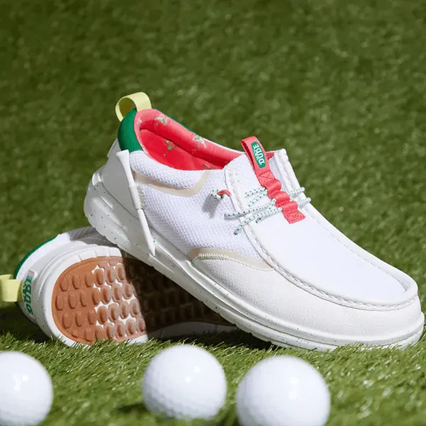 Golf Breathable Mesh Slip-On Sneakers