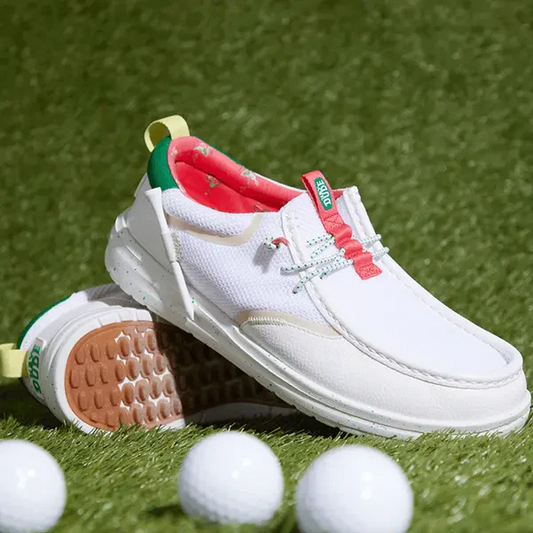 Golf Breathable Mesh Slip-On Sneakers