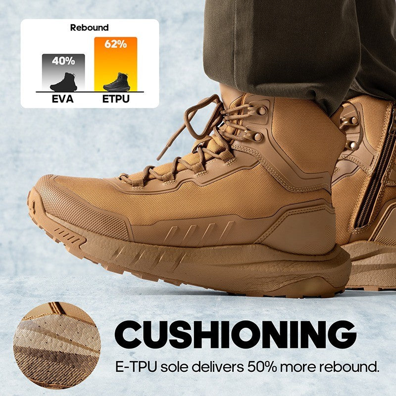 High-Top Security & Army Boots