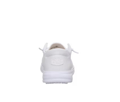 White Mesh Slip Resistant Shoes