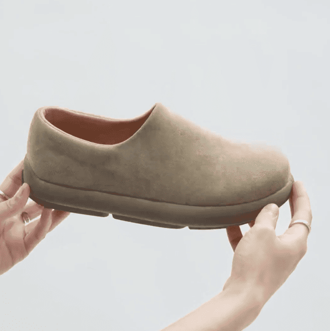 Suede Cloud Mule Slip-Ons