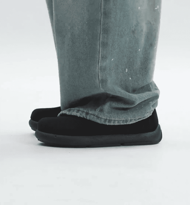 Suede Cloud Mule Slip-Ons