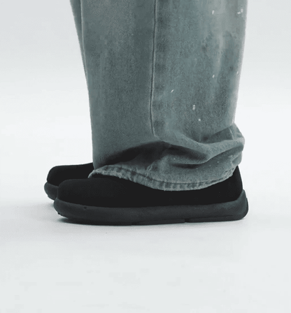 Suede Cloud Mule Slip-Ons