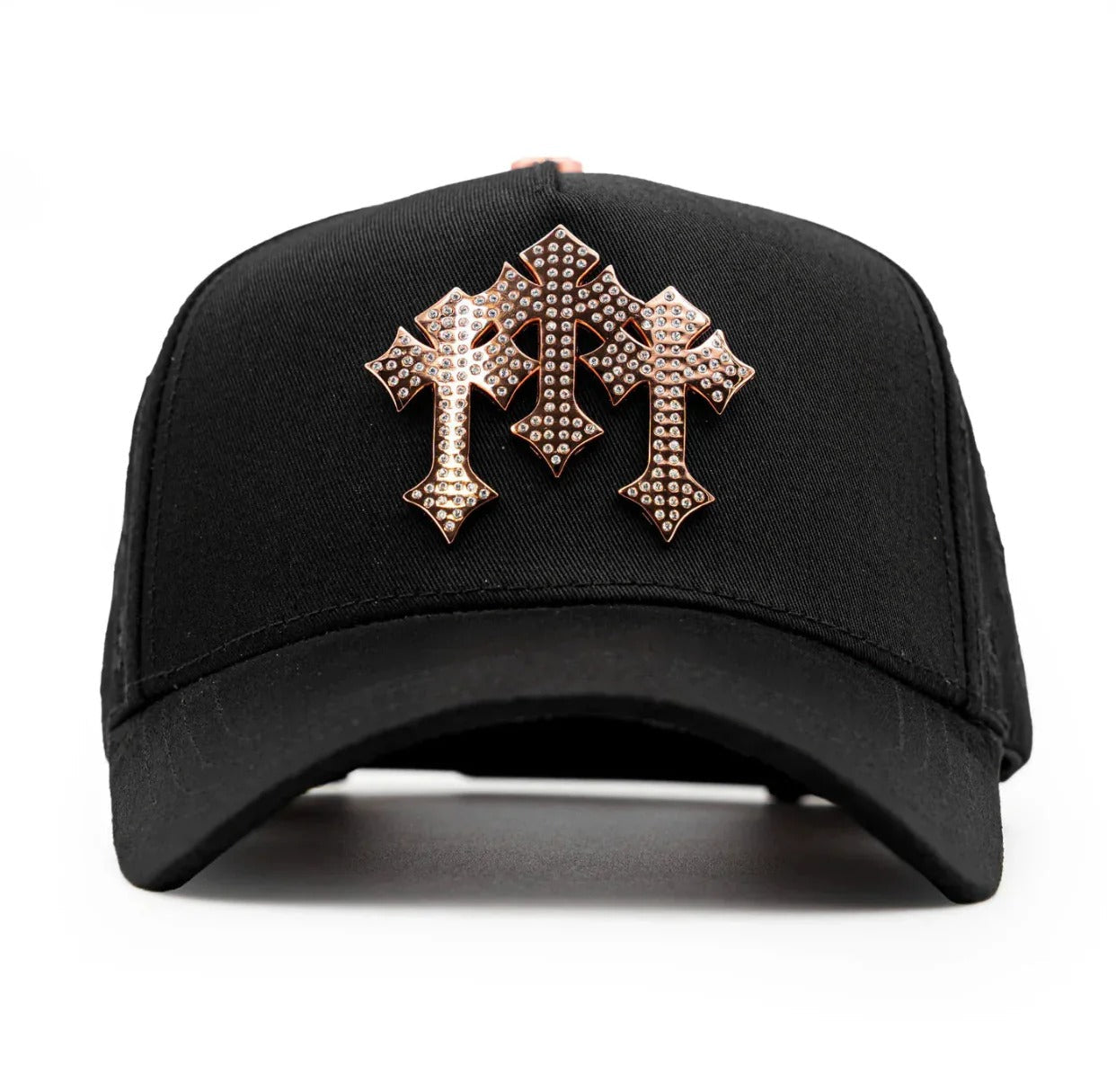 Triple Cross Rhinestone Snapback