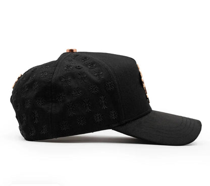 Triple Cross Rhinestone Snapback