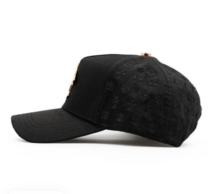 Triple Cross Rhinestone Snapback