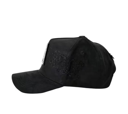 Gothic A Logo Rhinestone Trucker Hat