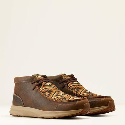 Premium Aztec Embossed Leather Western Casual Boots
