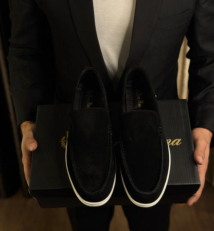 Suede Leather Loafers