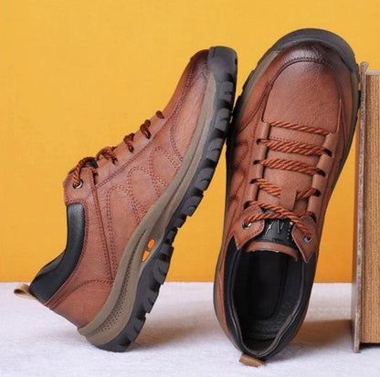 Premium Waterproof Leather All-Terrain Mid Shoes