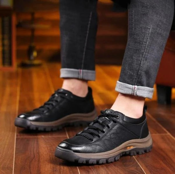 Premium Waterproof Leather All-Terrain Mid Shoes