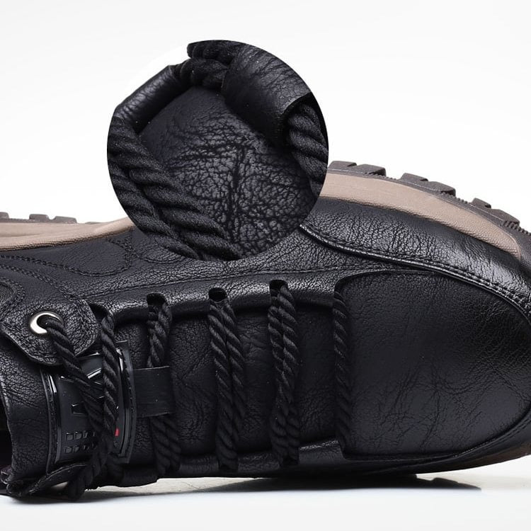 Premium Waterproof Leather All-Terrain Mid Shoes
