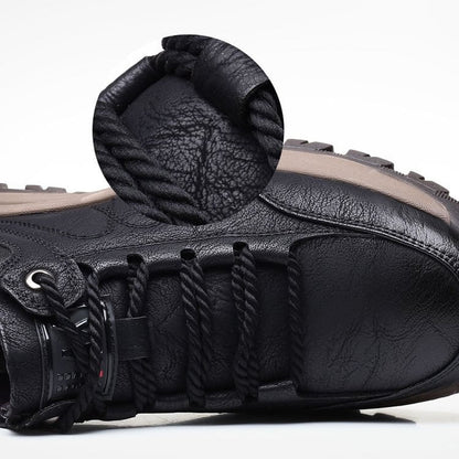 Premium Waterproof Leather All-Terrain Mid Shoes