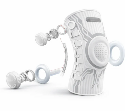 Adjustable Knob Compression Knee Brace with Stabilizers